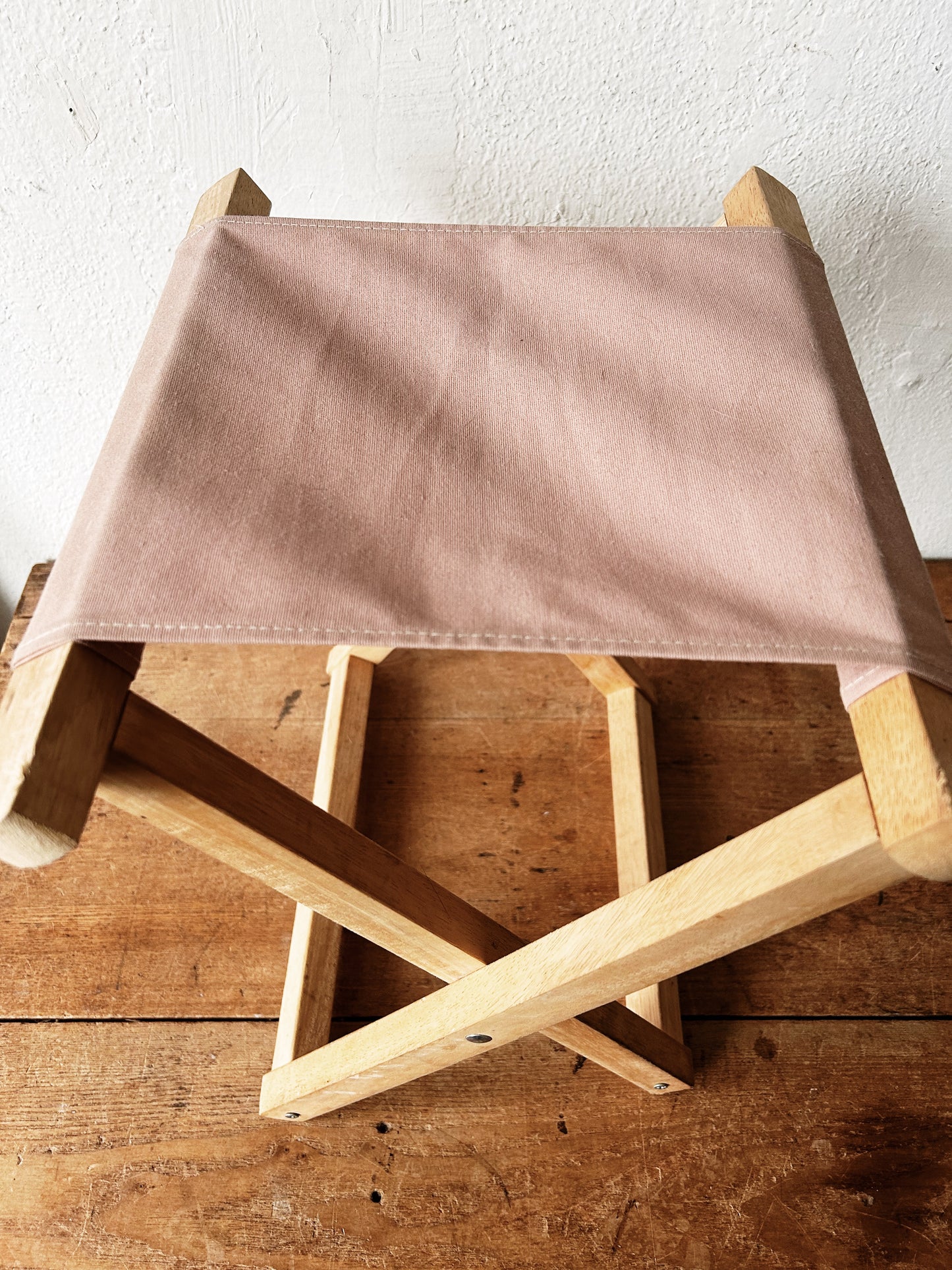 Vintage Folding Camp Stool