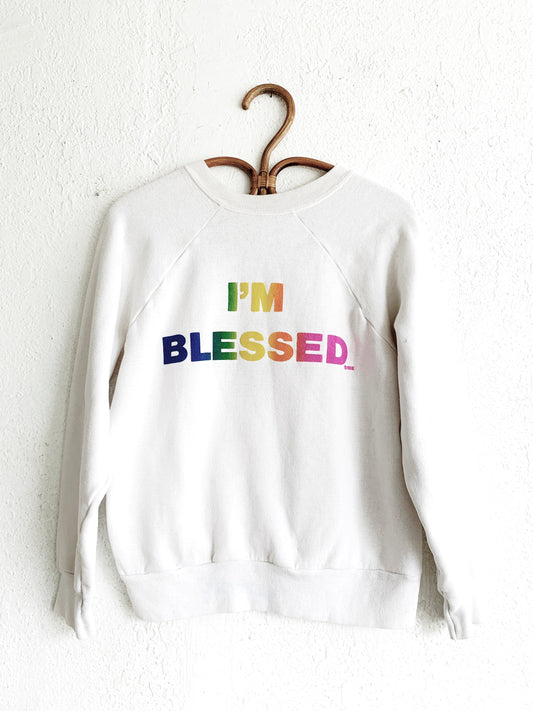 Vintage Rainbow Blessed Sweatshirt