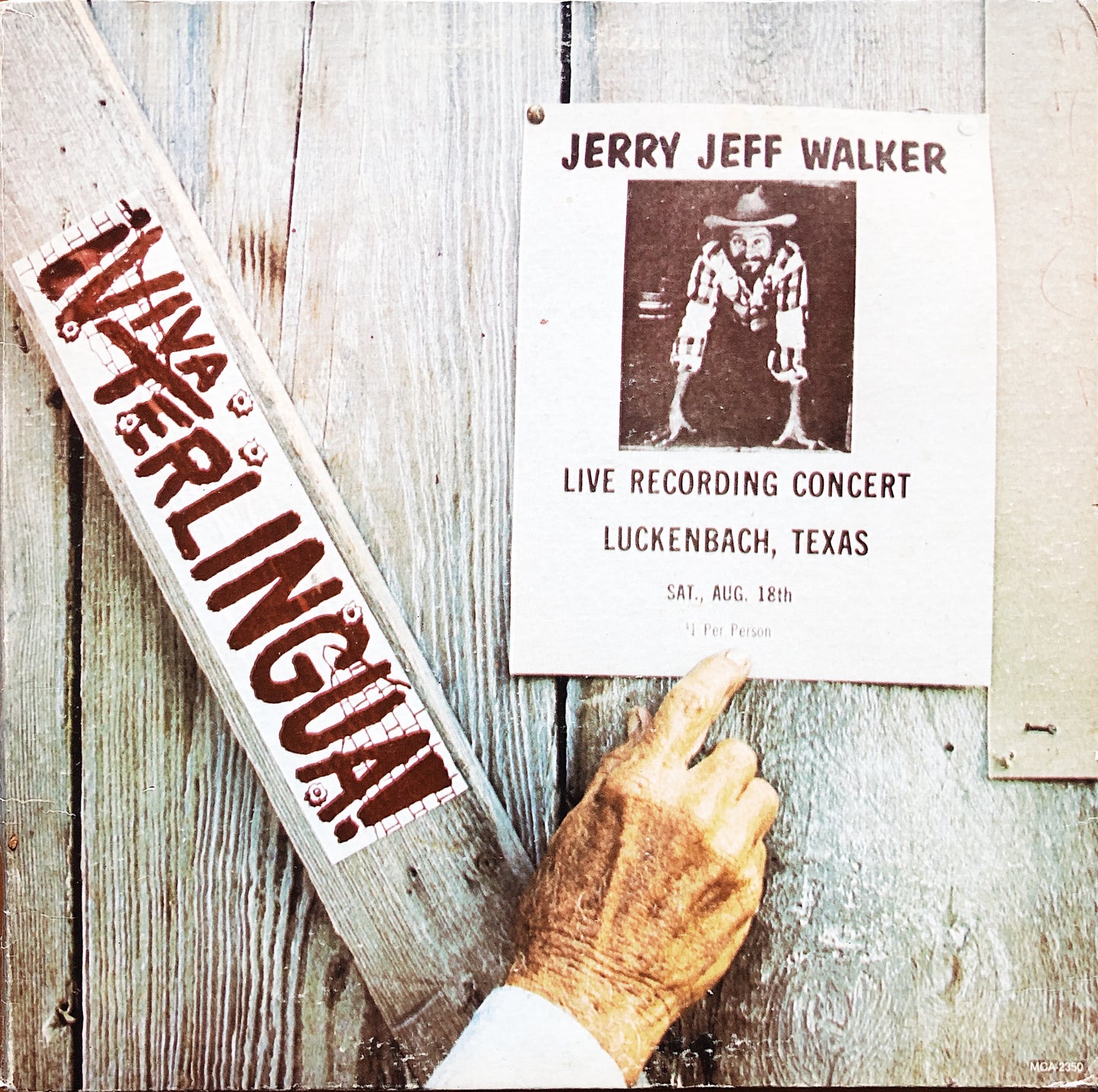 Vintage Jerry Jeff Walker Album