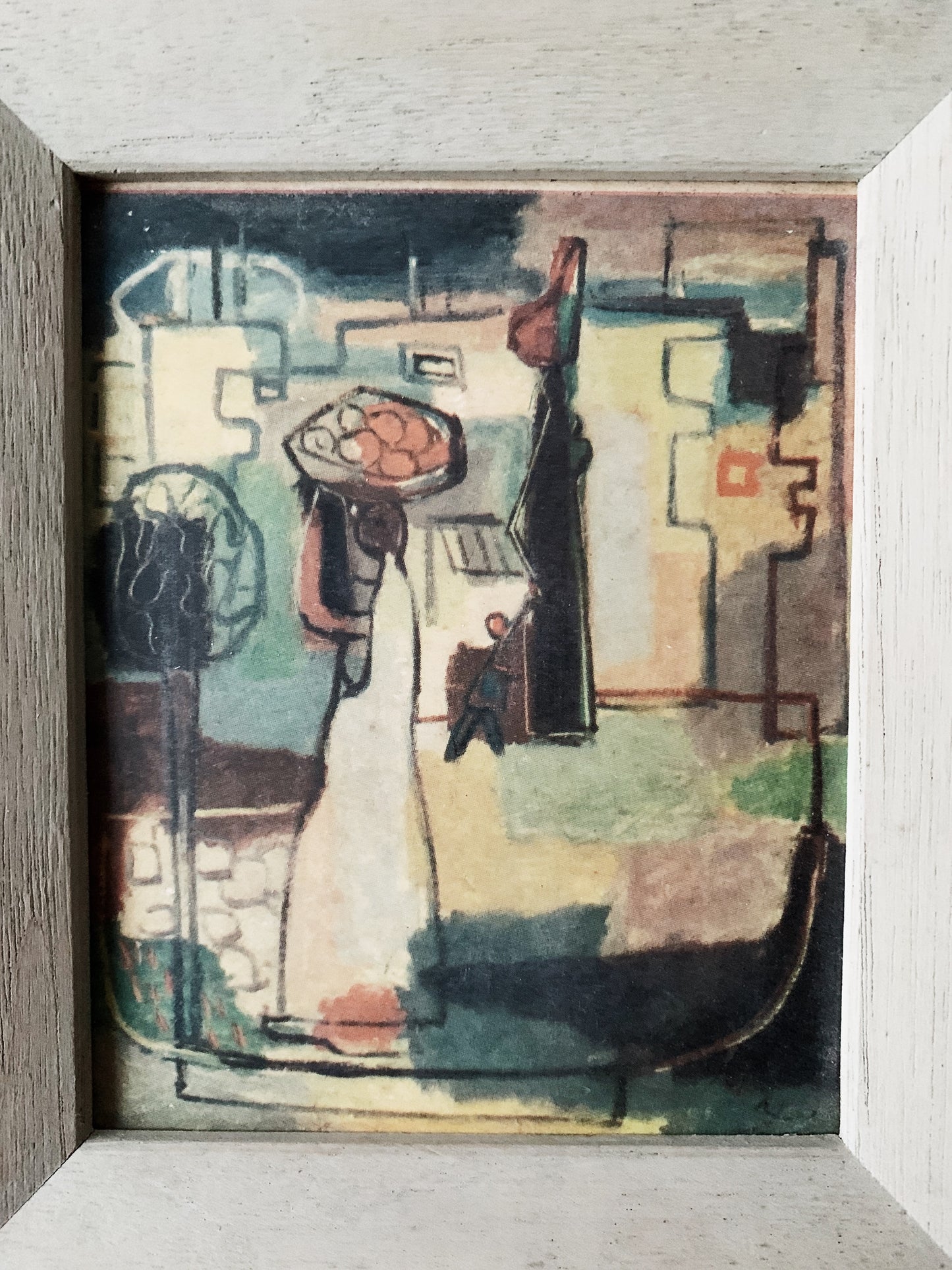 Vintage Framed Litho Pair