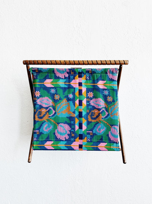 Vintage Folding Knitting Caddy