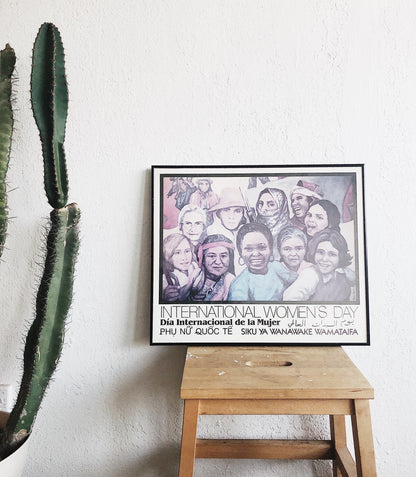 Vintage “Sistersong of Liberation” Framed Print