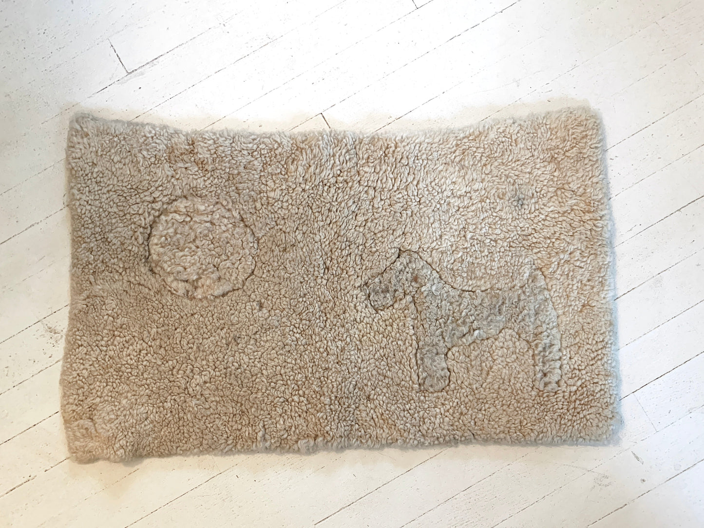 Vintage Sheepskin Rug