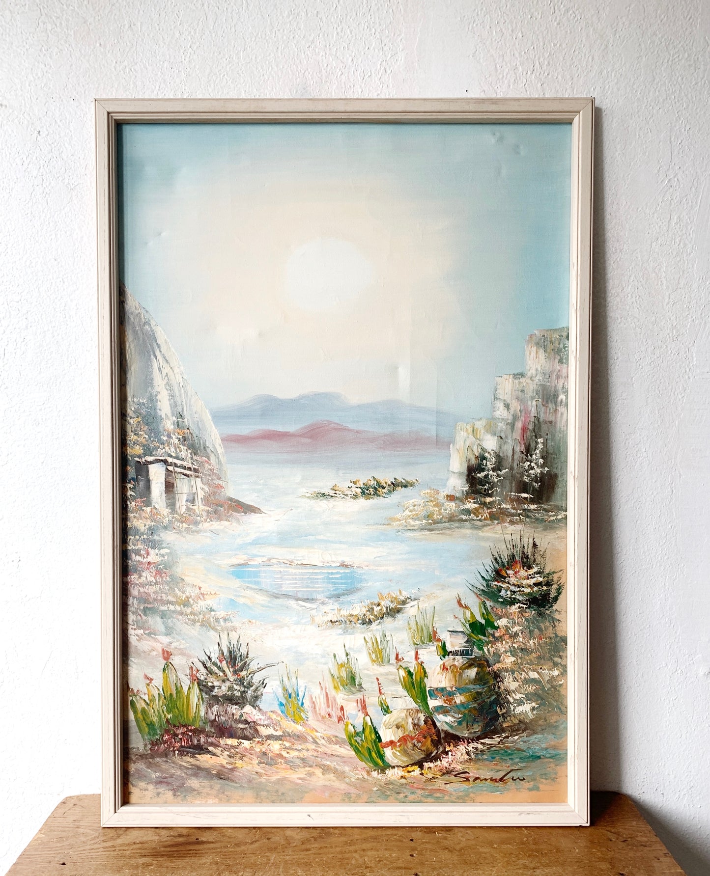 Large Vintage Original Painting