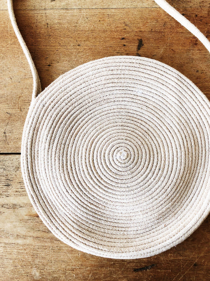 Circular Cotton Rag Tote