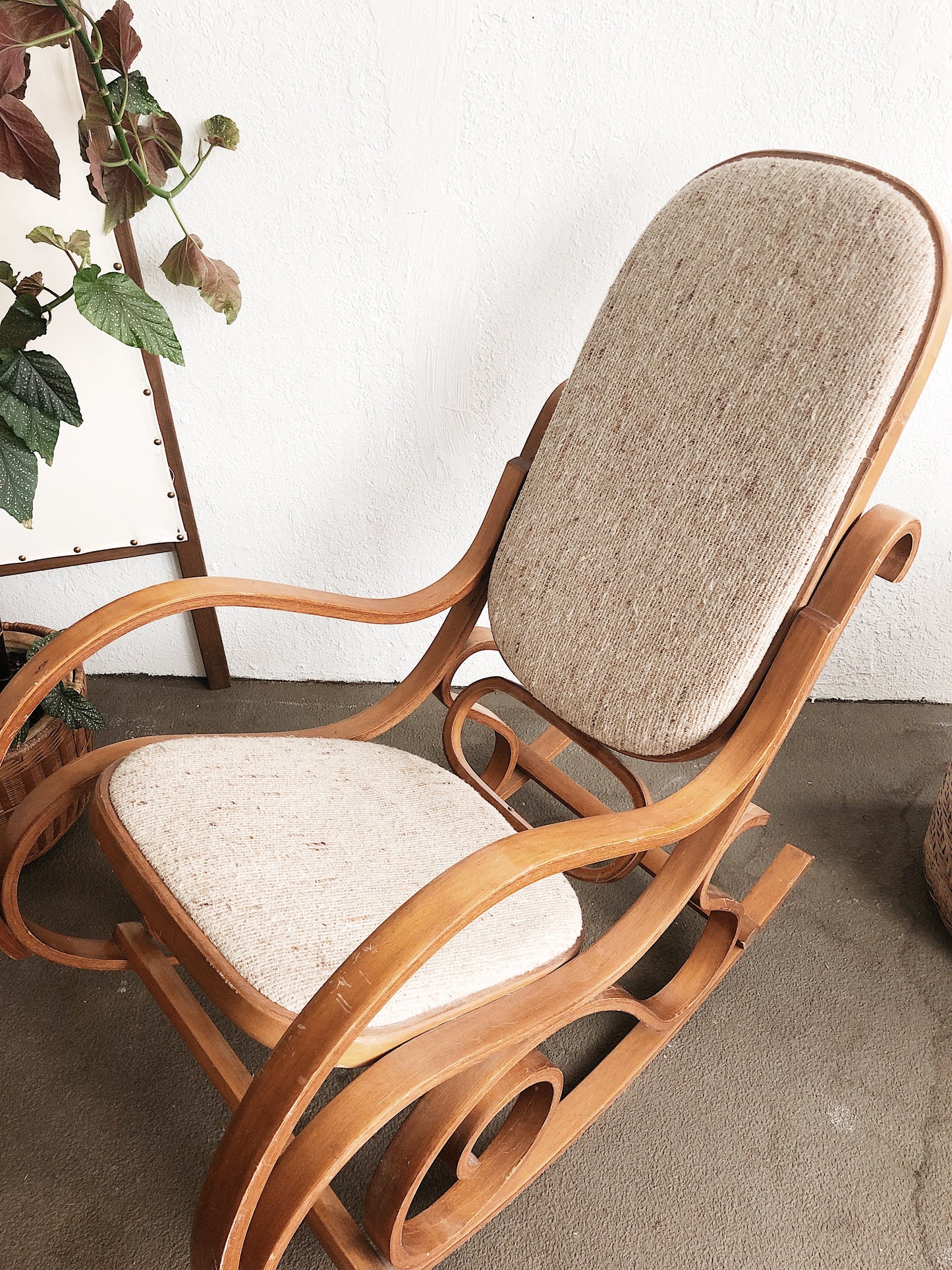 Vintage Bentwood Thonet Style Rocker