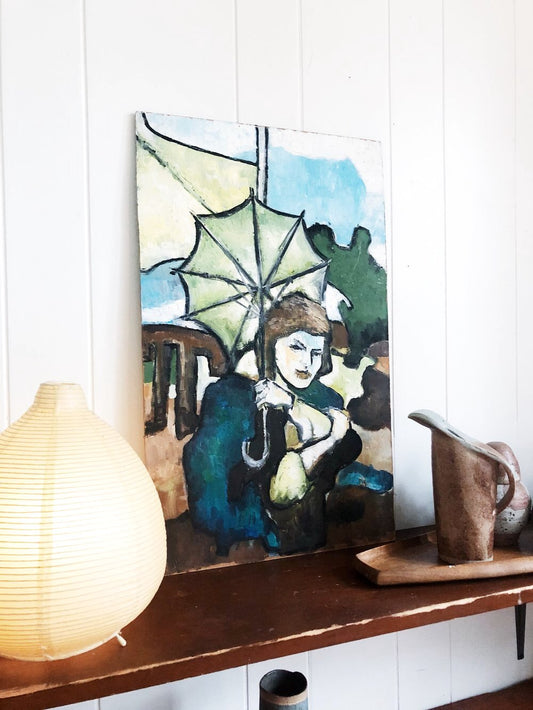 Original Oil on Board Painting