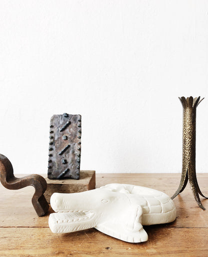 Vintage Brutalist Candle Holder