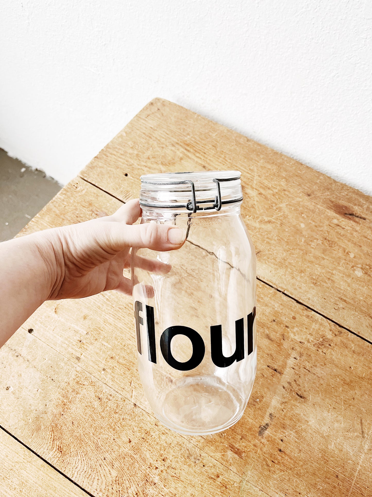 Vintage Flour Canister