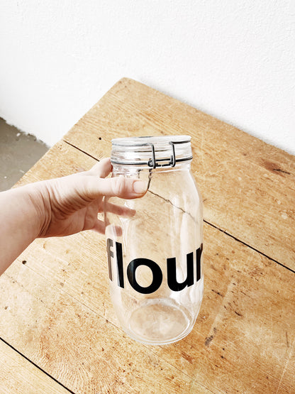 Vintage Flour Canister