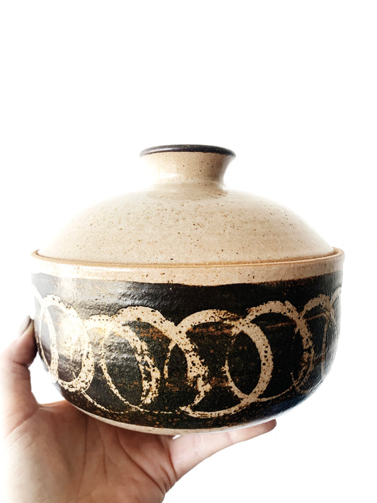 Vintage Lidded Pottery