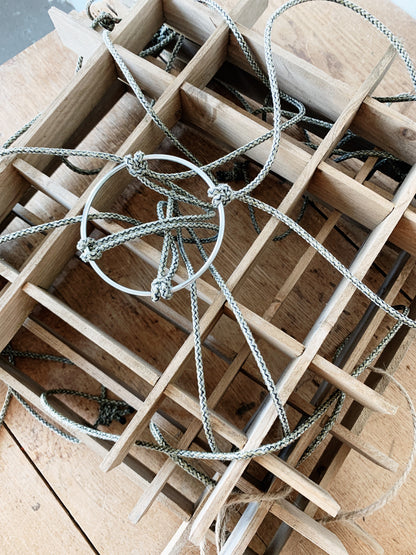 Vintage Triple Grid Plant Hanger