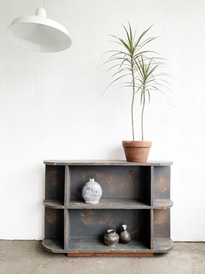 Mid Century Arched Wood Shelf