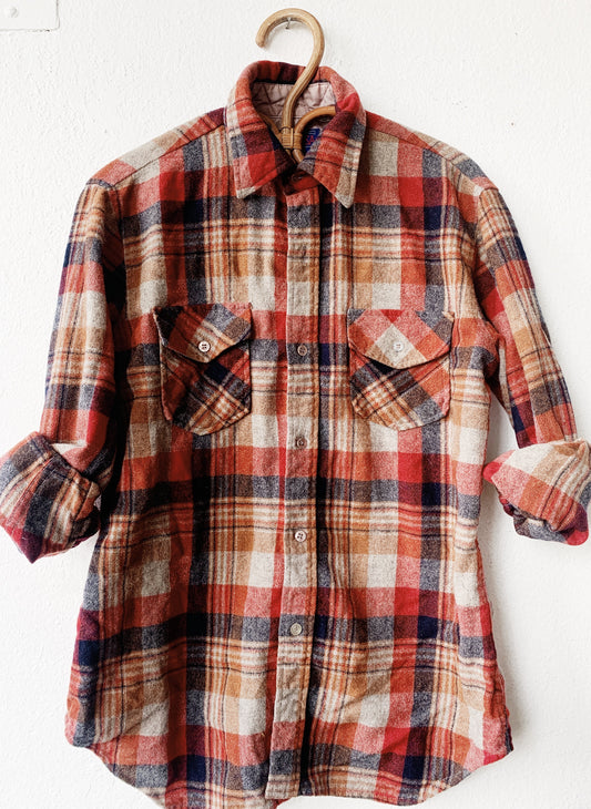 Vintage Ponderosa Wool Flannel Shirt