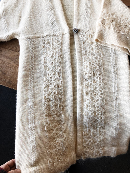 Hand Knit Vintage Wool Sweater