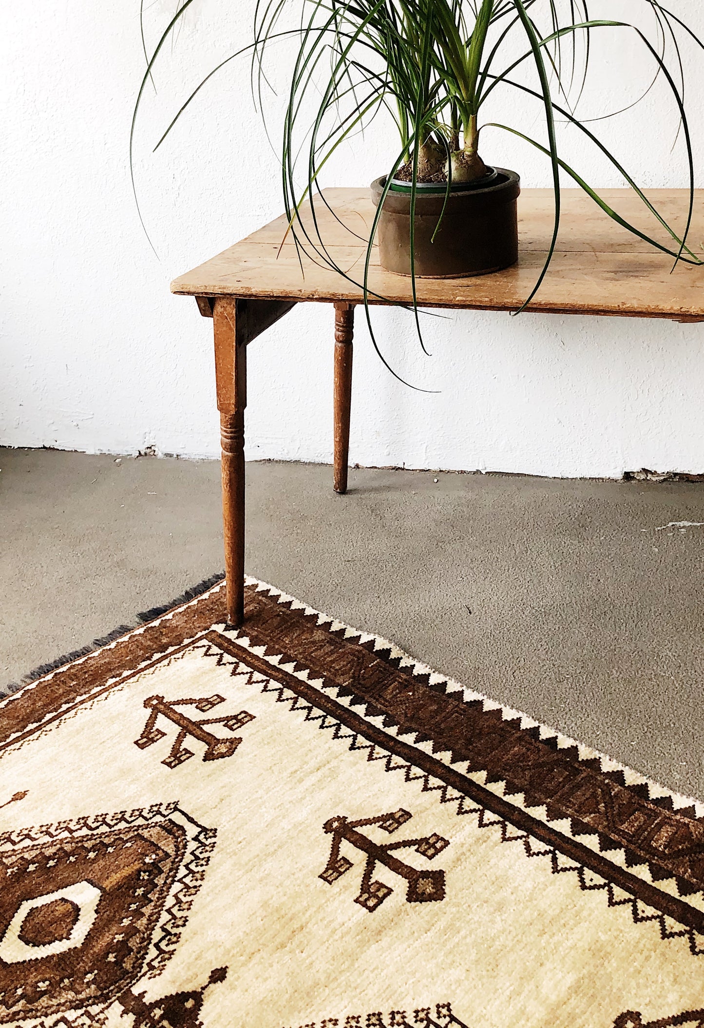 Vintage Kurdish Tribal Rug