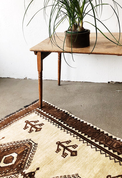 Vintage Kurdish Tribal Rug