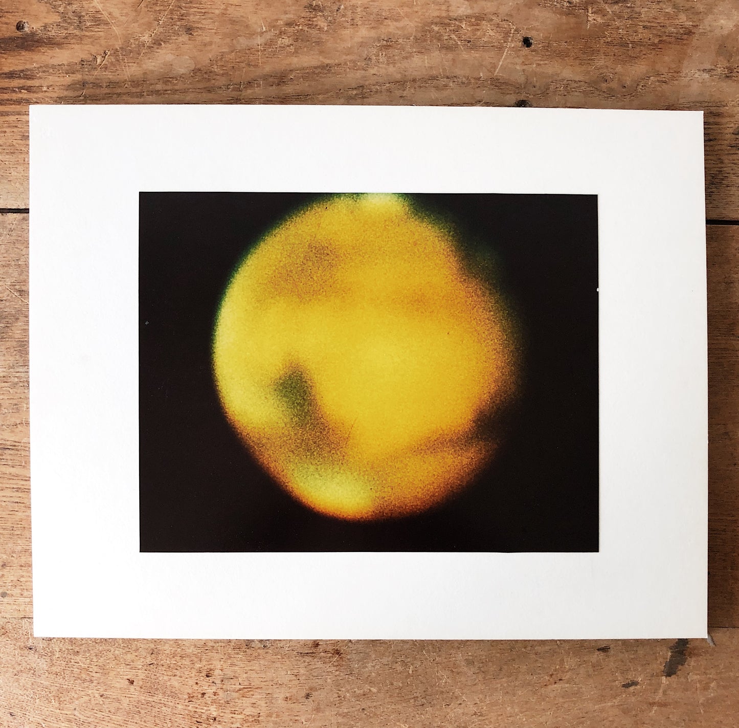 Original Vintage Planetary Film Photograph