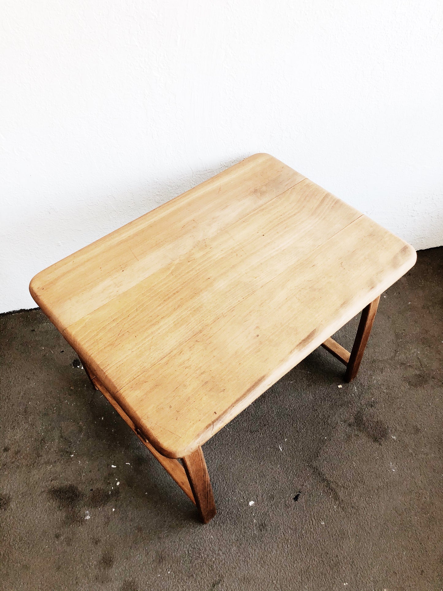 Mid Century Bentwood Side Table