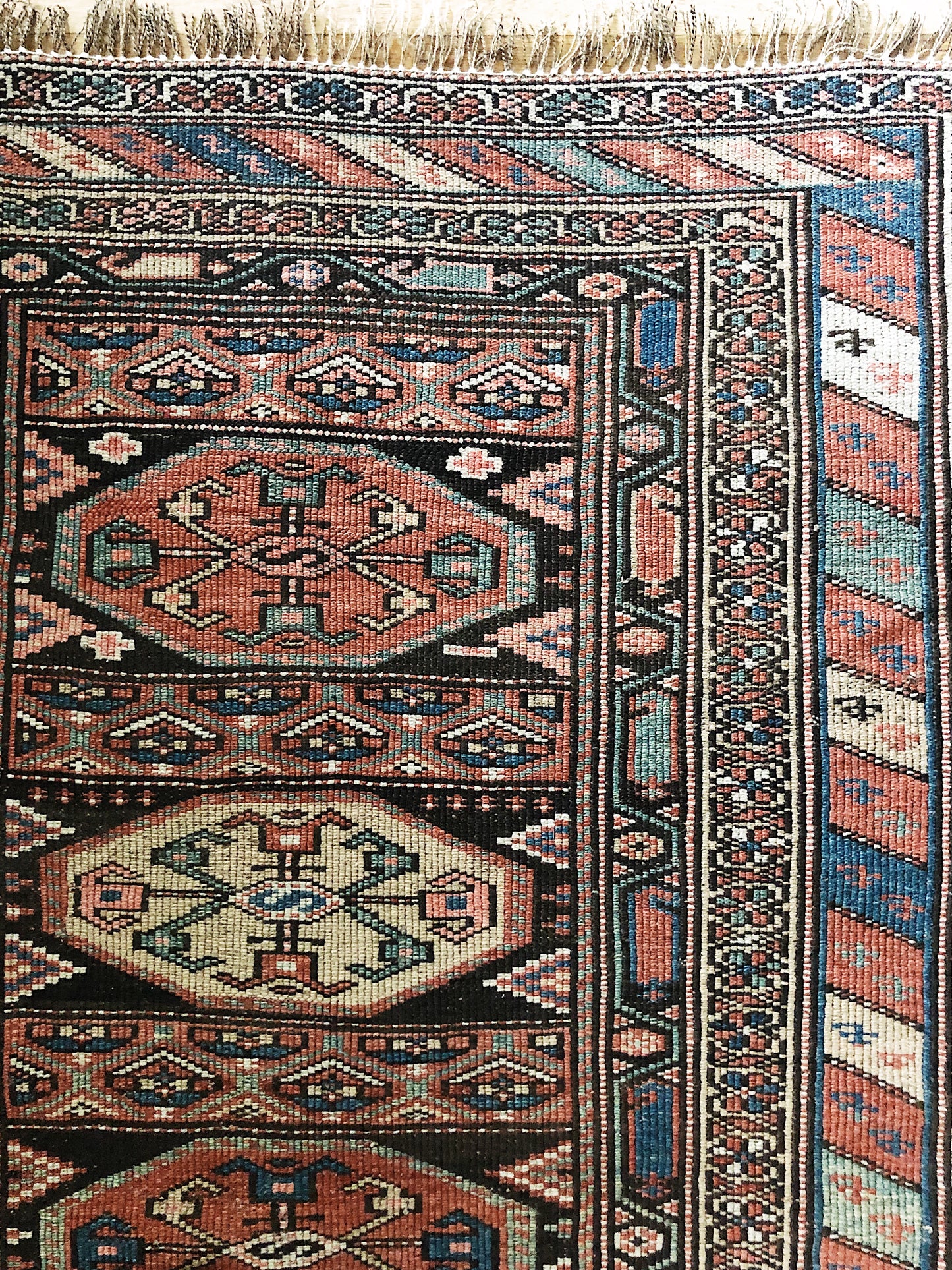 Vintage Kubu Wool Kilim Runner