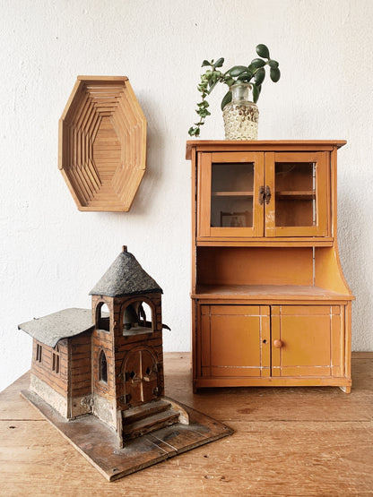 Antique Hand Made Church with Bell