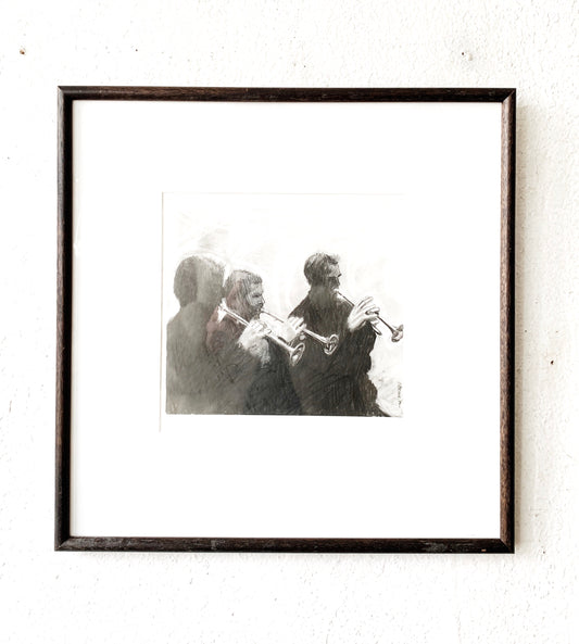 Vintage Framed Etching by Oregon Artist Julia O’Reilly