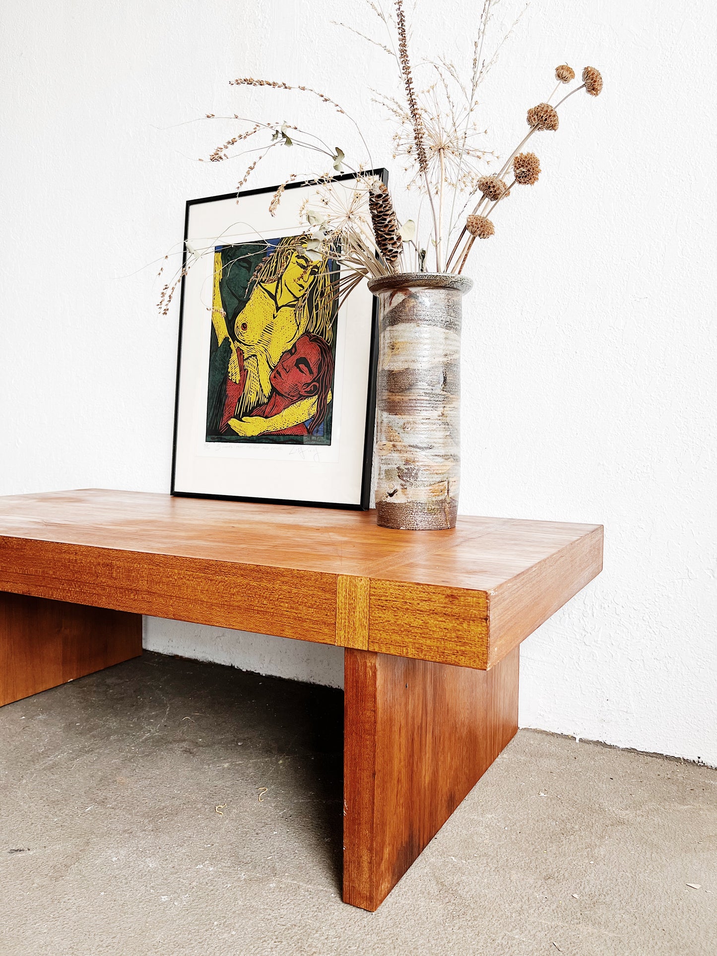 Mid Century R S Associates Walnut Table