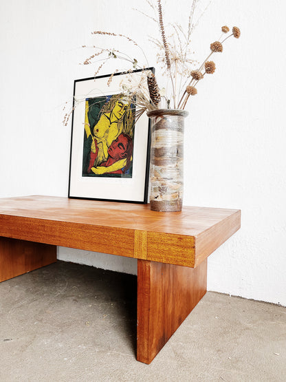 Mid Century R S Associates Walnut Table