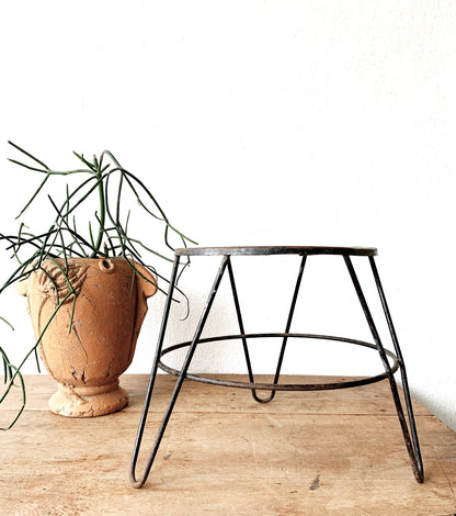 Mid Century Stool / Plant Stand