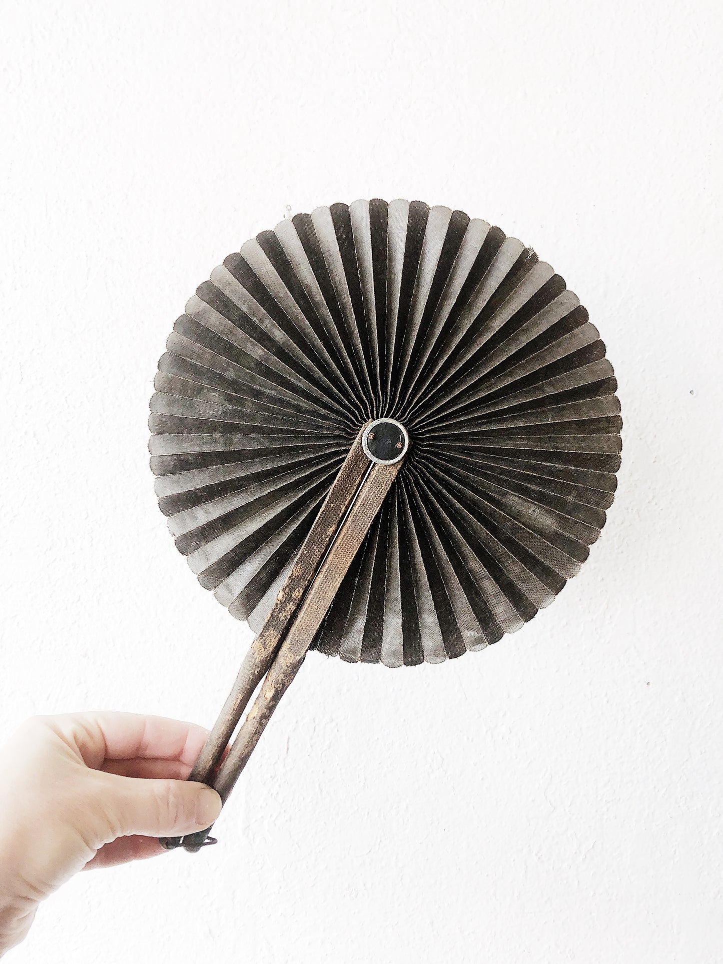 Antique Japanese Silk Fan