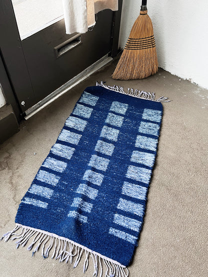 Hand Woven Felted Wool Rug