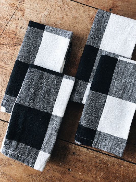 Buffalo Plaid Cotton Napkin Set