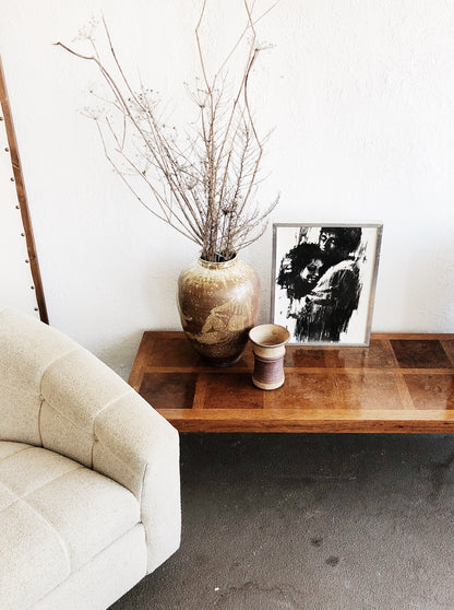 Vintage Parsons Leg Low Bench