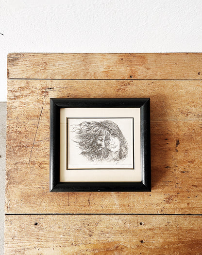Vintage John Berg Etching