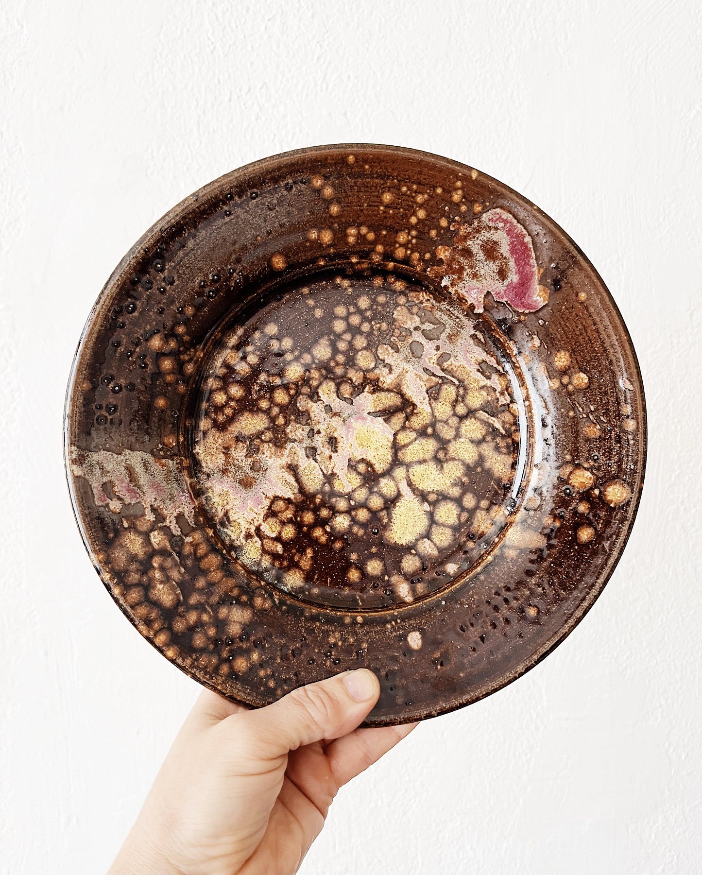 Set of Four Handmade Plates