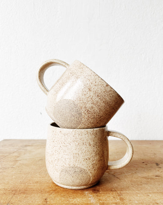 Large Hand Built Latte Mug