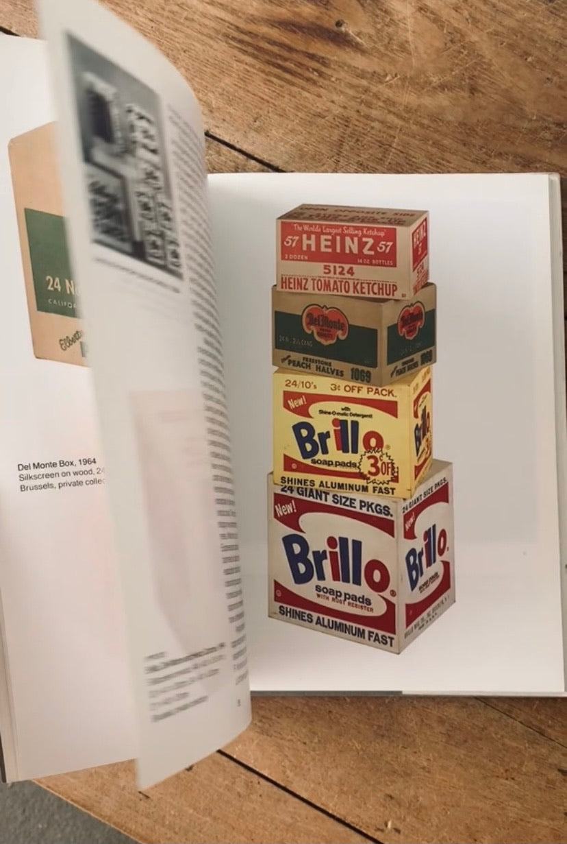 Andy Warhol Vintage Art Book