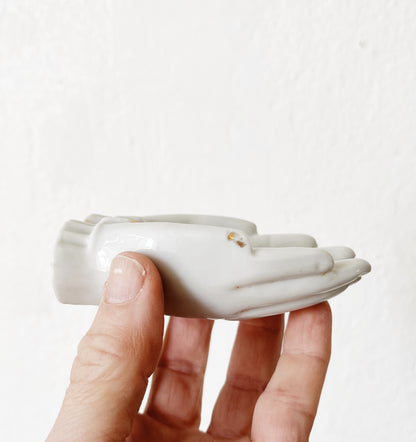 Vintage Porcelain Hands Dish