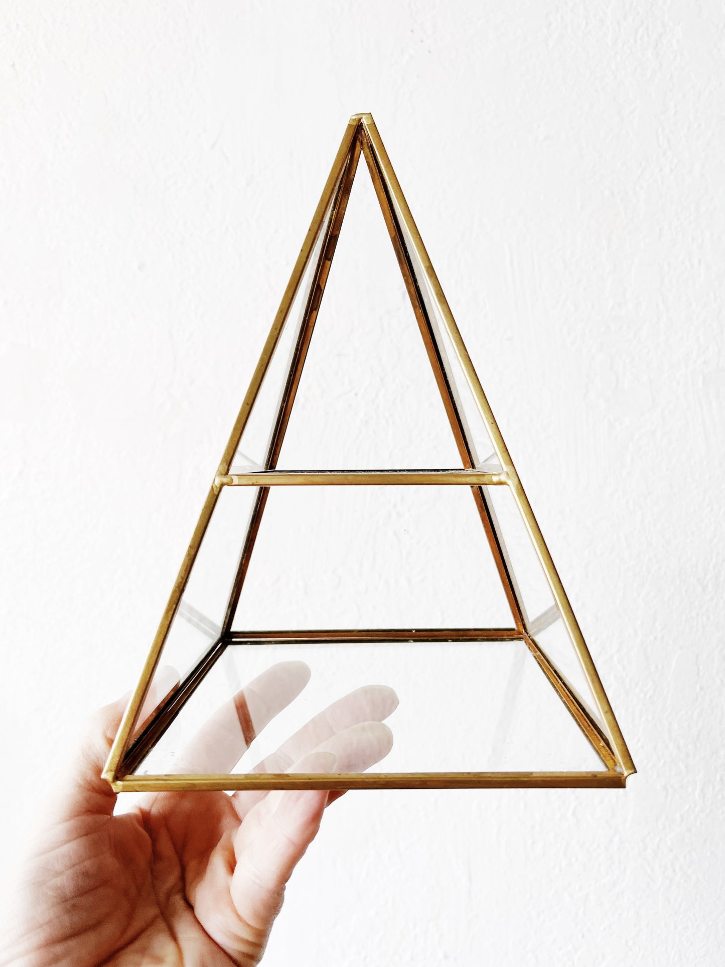 Pyramid Display Case