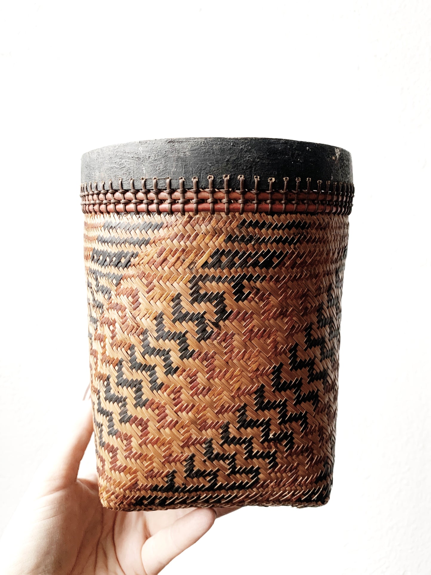 Vintage Handmade Basket