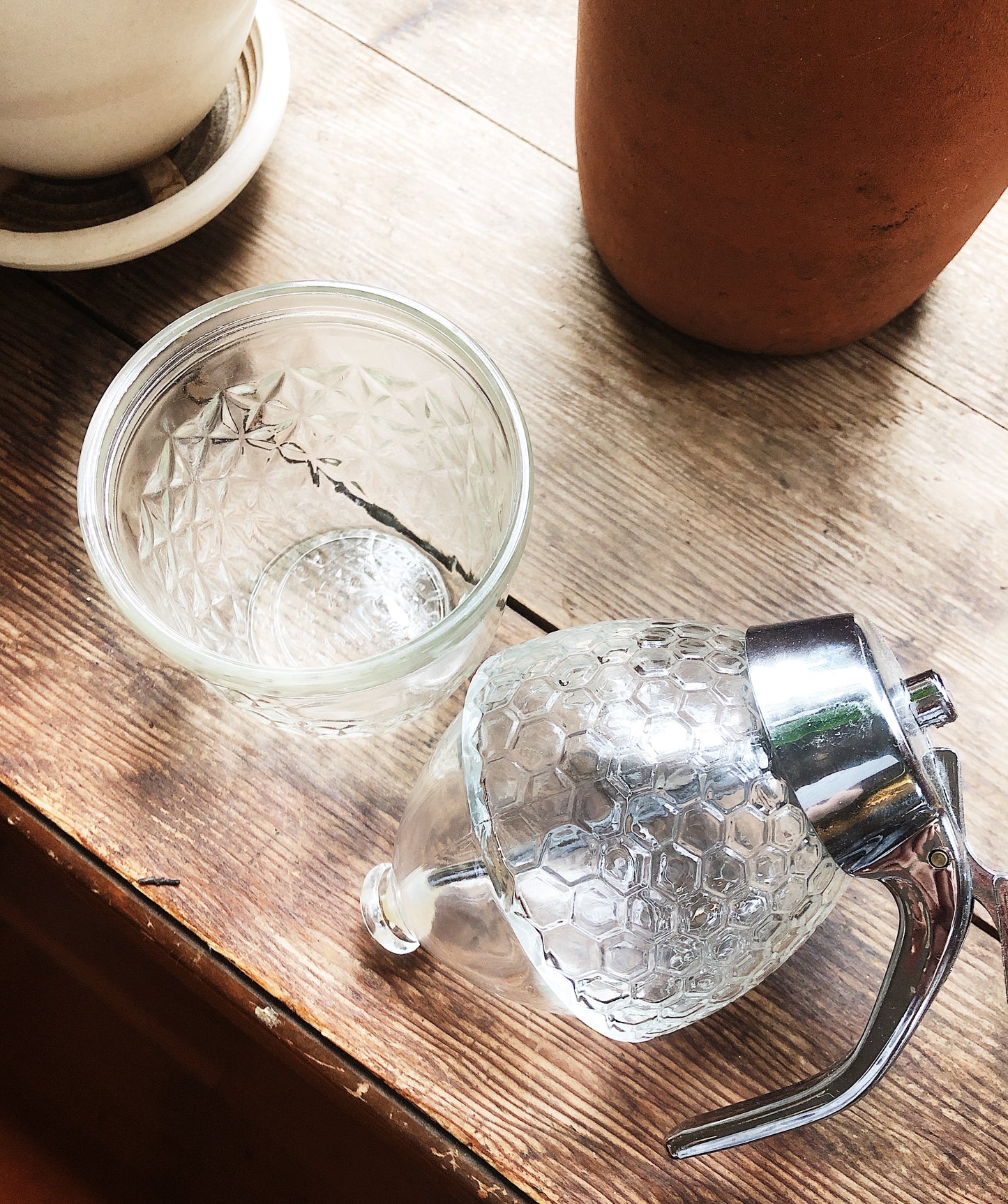 Vintage Honey Dispenser