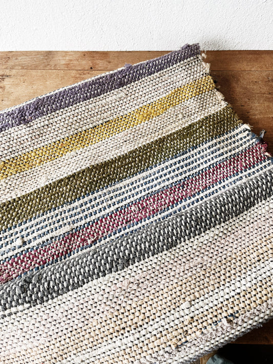Vintage Rag Rug Runner