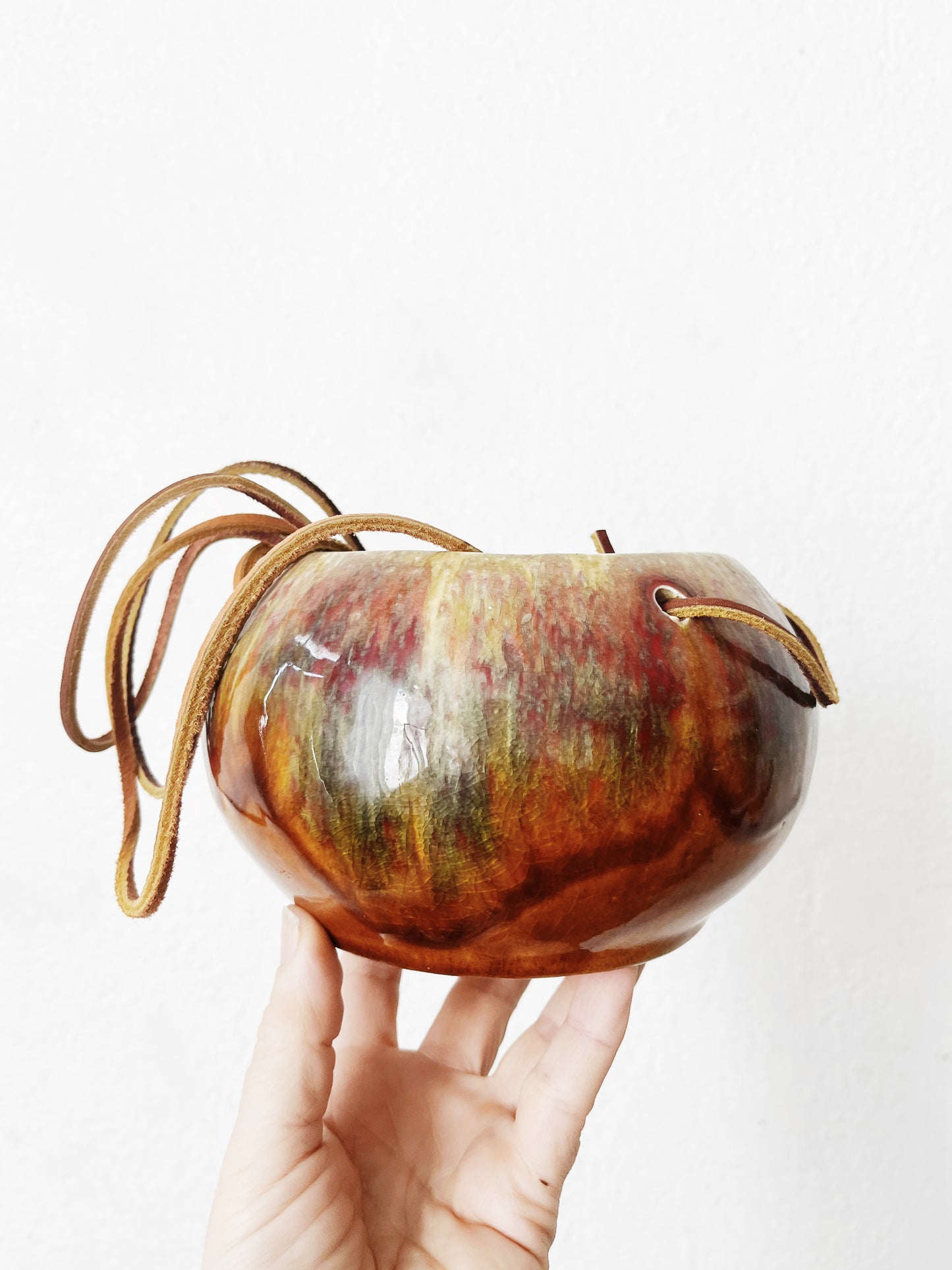 Frankoma Hanging Pottery Planter