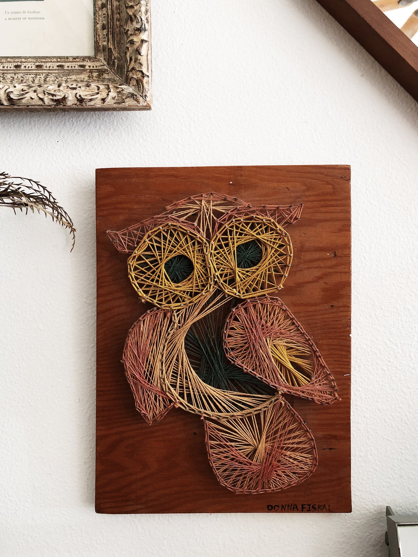 Vintage Owl String Art