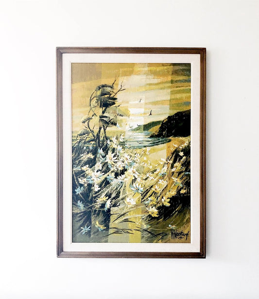 Large Vintage Original Woodward Landscape