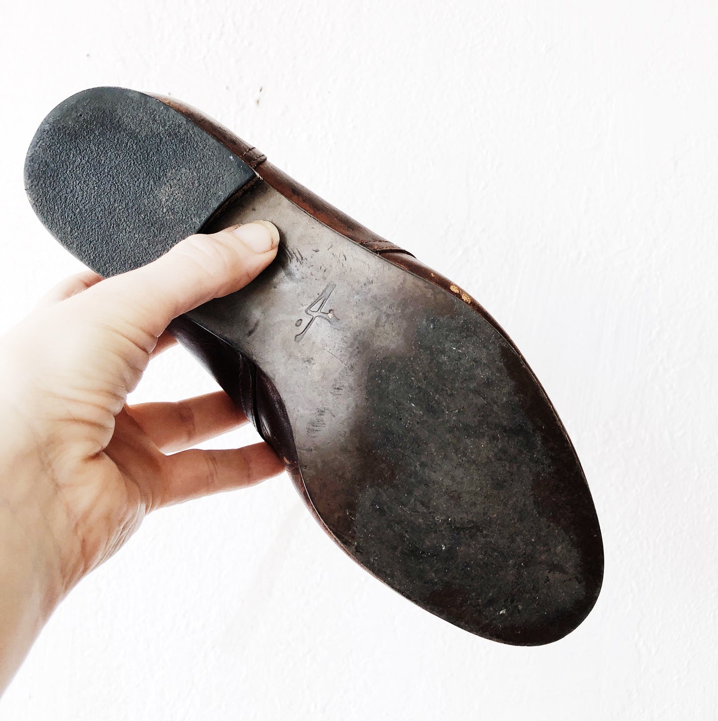 Vintage J Shoes Distressed Bootie