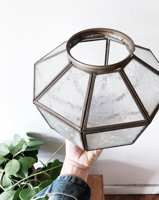 Vintage Geometric Light Shade