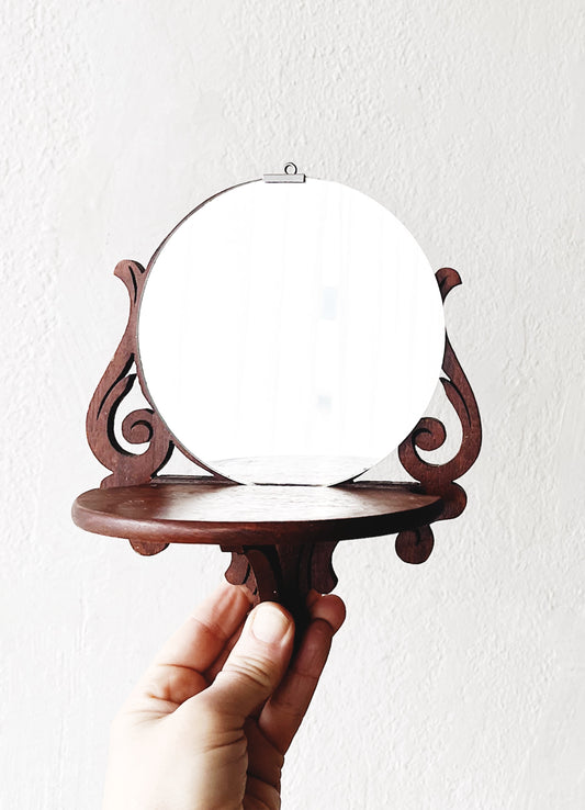 Victorian Mirrored Shelf