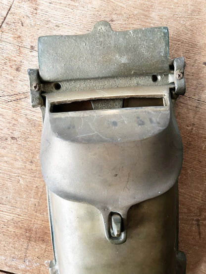 Vintage Brass Mailbox
