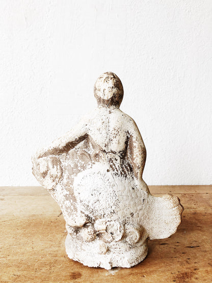 Vintage Plaster Statuary - Pisces